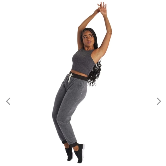 Feat Women's Hazy Black BlanketBlend Jogger - Picture 2 of 11